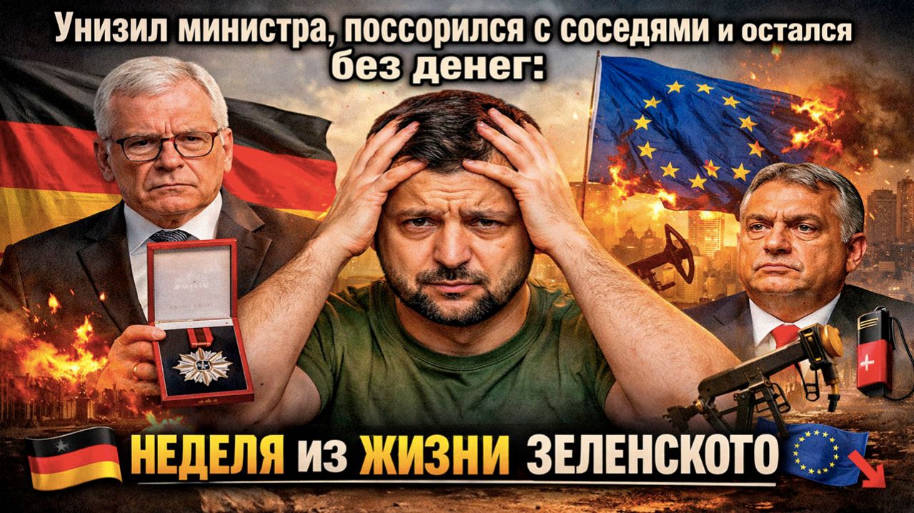 Зеленский перепутал ордена и потерял Европу: немцы в ярости, соседи грозят войной смотреть онлайн
