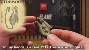Реставрация старой бензиновой зажигалки.