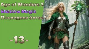 На очереди Темные эльфы. Часть 13. Age of Wonders 2: Shadow Magic