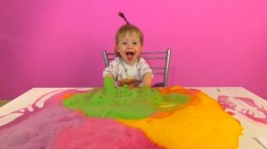 Делаем цветную пену - Опыты для детей в игровой форме