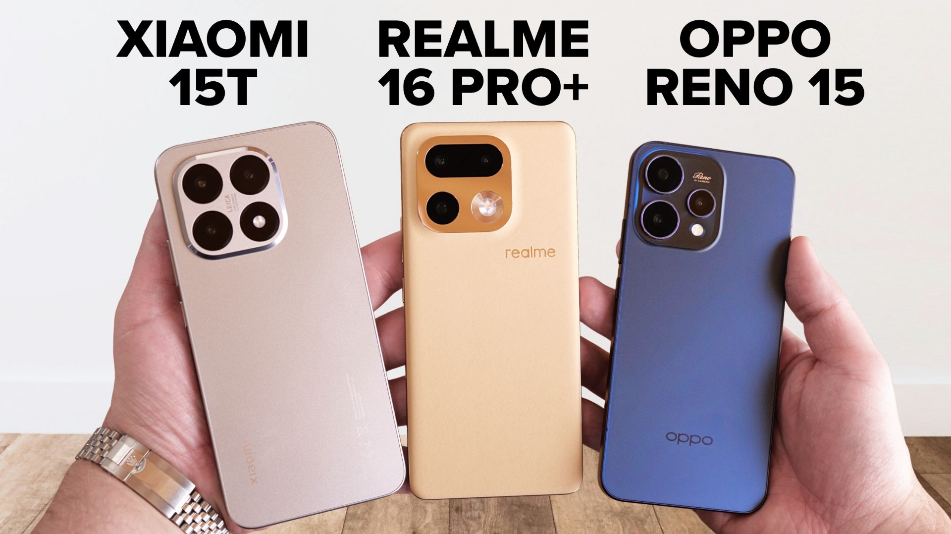 Что купить за 30 000 рублей? Обзор-сравнение Xiaomi 15T, Realme 16 Pro+, OPPO Reno 15 смотреть онлайн
