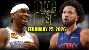 26.02.2026 | ОБЗОР МАТЧА | Детройт Пистонс - Оклахома-Сити Тандер | Highlights