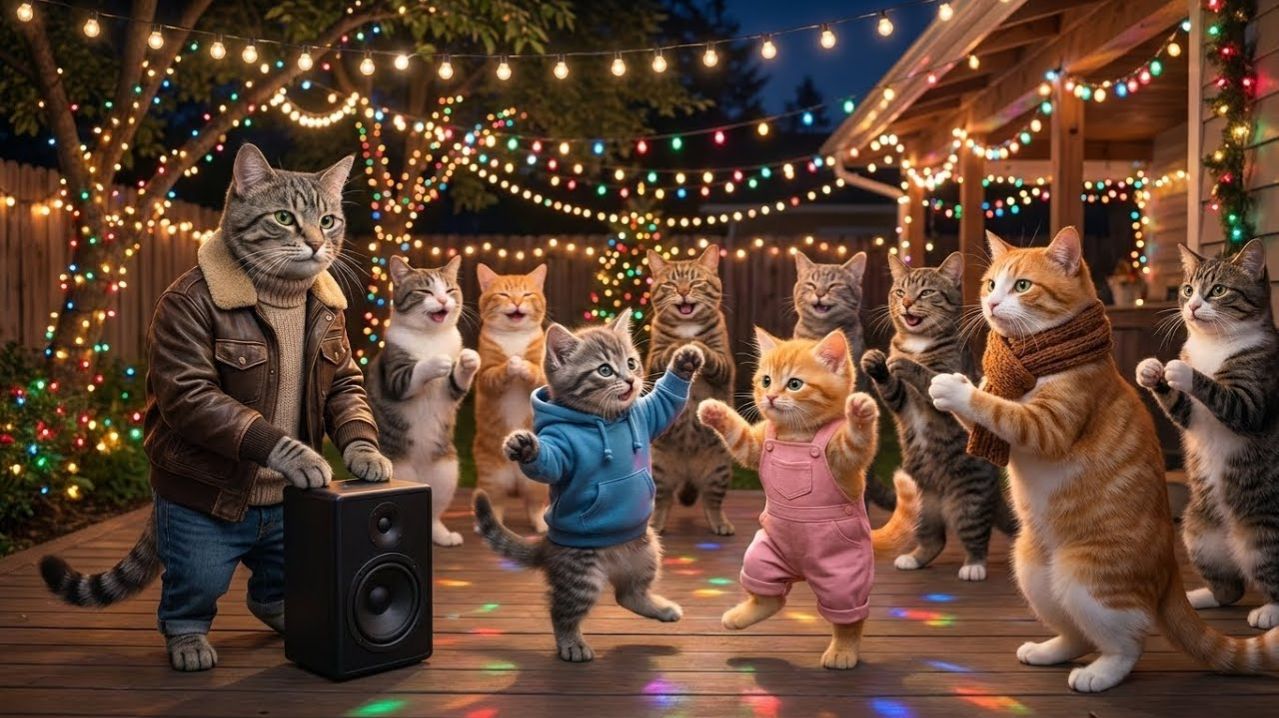 Согревающая душу рождественская история: маленький праздник для всего района смотреть онлайн