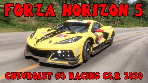 "Chevrolet #3 Racing C8.R 2020: Чемпионский гоночный Corvette в Forza Horizon 5"