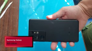 Замена дисплея, аккумулятора и восстановление после воды телефона Samsung Galaxy S21 Ultra