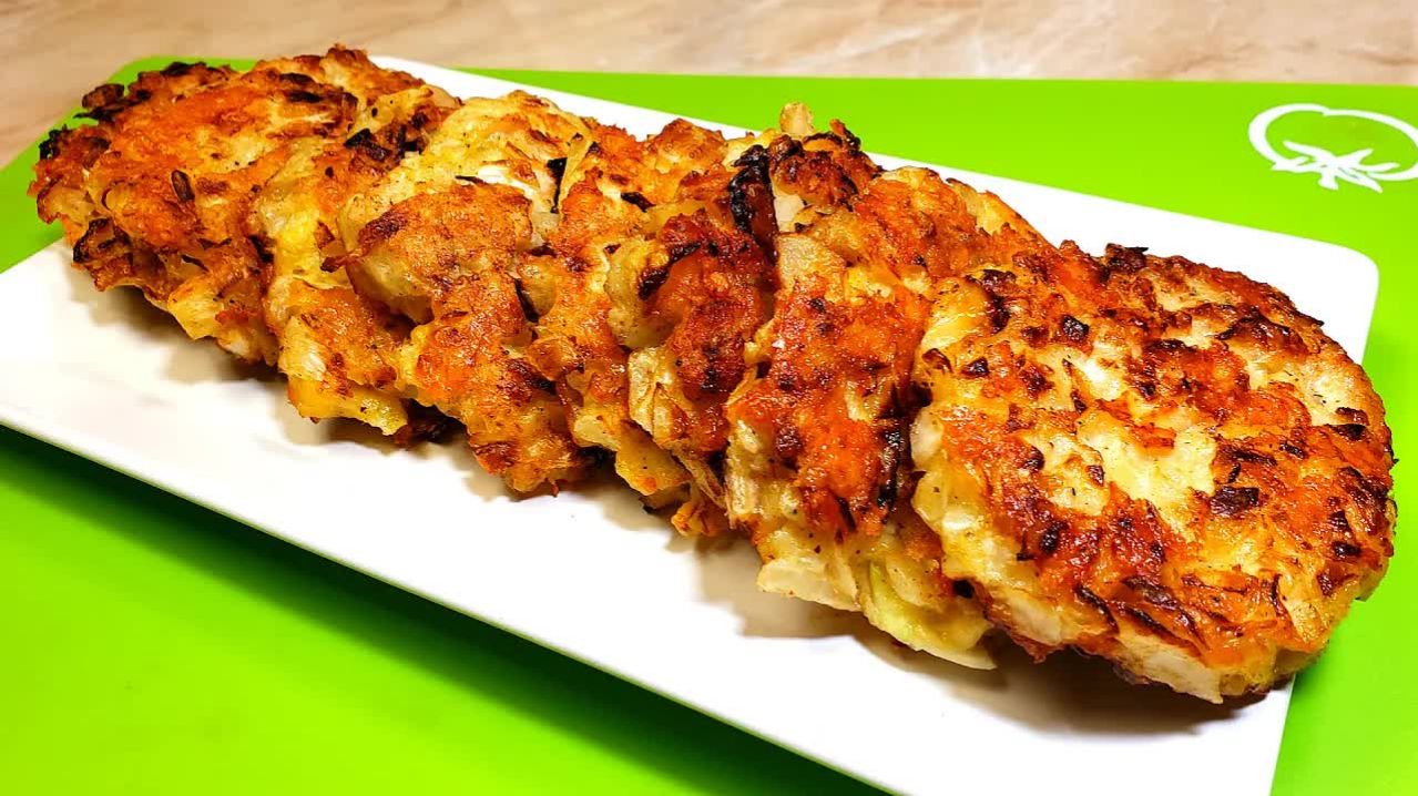 Так вкусно не бывает! Готовим вкусные Капустные Котлеты! Капуста вкуснее мяса! смотреть онлайн