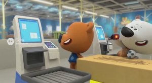 Мимимишки, но эпизод сделал ИИ — кеша и тучка попали в IKEA (1 эпизод)