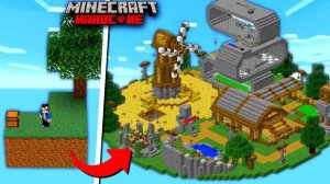 100 Дней на СКАЙ БЛОКЕ в Майнкрафт ХАРДКОР с 1000 МОДОВ!