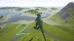 выживаю за Пситтакозавр в The Cursed Dinosaur Isle | 2 часть