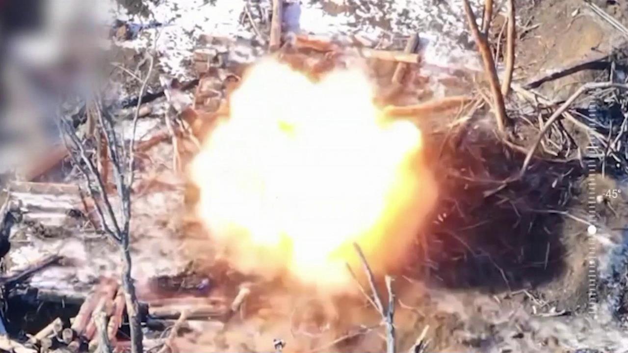 В Запорожской области уничтожен крупный укрепрайон противника. смотреть онлайн