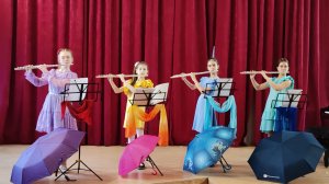 Квартет флейт "Эолия" А. Пьяцолла "Зонтики Буэнос-Айреса"