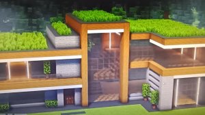 Как построить красивый дом в minecraft