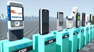 Эволюция культовых сотовых телефонов.