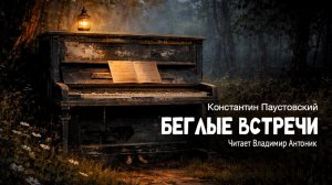 «Беглые встречи». Константин Паустовский. Аудиокнига. Читает Владимир Антоник