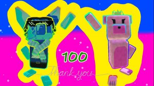 Шорт сюрприз на 100 подписчиков🥳|синий феник и Королева мишек