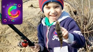 Детская рыбалка на поплавочную удочку по-взрослому с папой