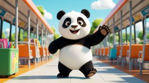 🚍ПРИКЛЮЧЕНИЯ ПАНДОЧКИ: НА АВТОБУСЕ В ДЕТСКИЙ САД И ЗА ПОКУПКАМИ | Развивающие мультфильмы