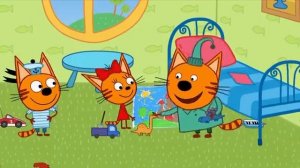 Три Кота Сборник крутых серий Мультфильмы для детей