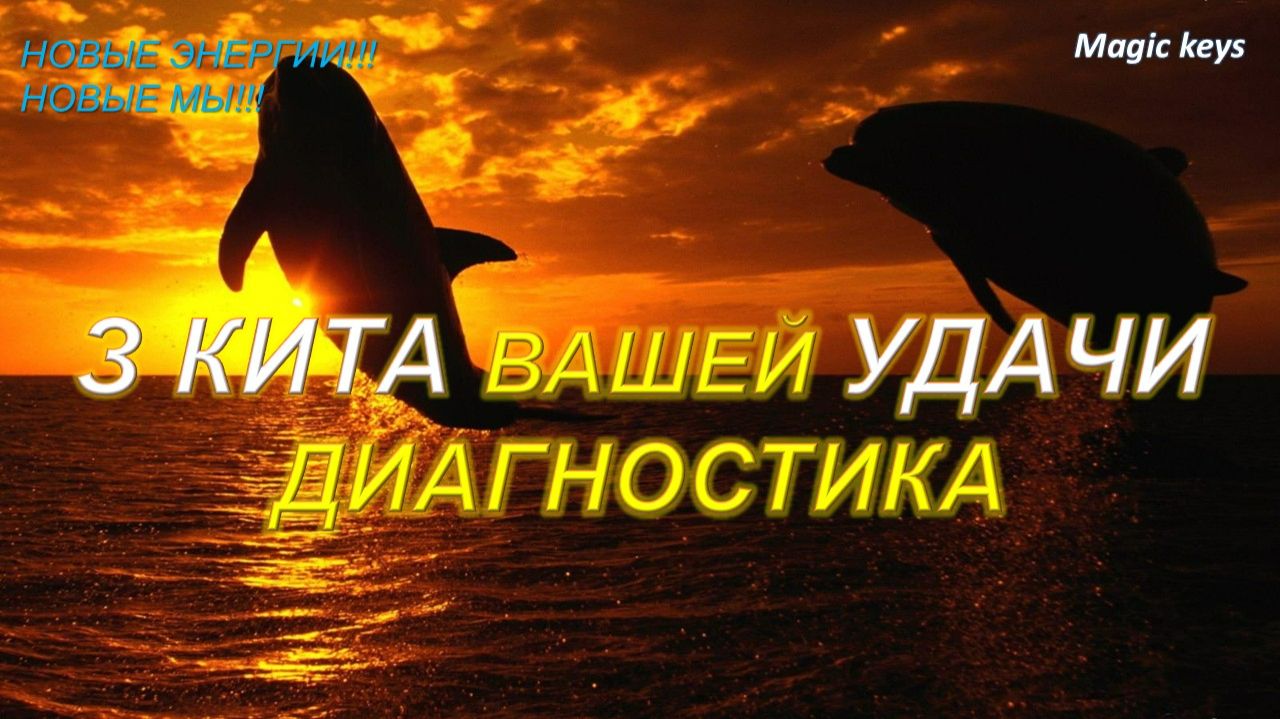 3 КИТА Вашей удачи☀ДИАГНОСТИКА ☀🌈 смотреть онлайн