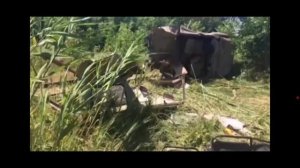 Реконструкция аварии с "УАЗ 469" и поездом#46