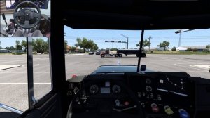 Mack R с открытой трубой ревёт по трассам 🔥 Тяжёлый груз в ATS на Thrustmaster TX 🚛