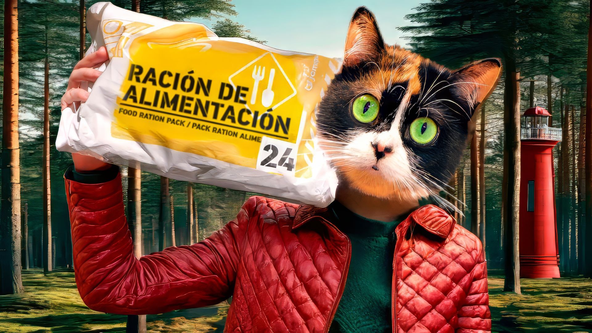 1 ДЕНЬ В ЛЕСУ ПИТАЯСЬ СУХПАЙКОМ АРМИИ ИСПАНИИ смотреть онлайн