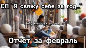 СП "Я свяжу себе за год..." Отчёт за февраль.
