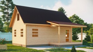 28-02-2026 монтаж дома из профилированного бруса.