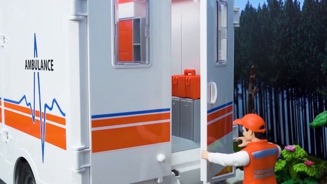 История про игрушки Мусоровоз, Пожарная машина, Грузовая машина