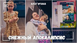 Снежный апокалипсис |  ВЛОГ №3868 - 27.02.26