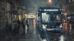 Дождик на Гороховой от Садовой до Загородного (Март 2025)