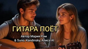 ГИТАРА ПОЕТ Автор Мария Ром #песня #музыка #новаяпесня #марияром