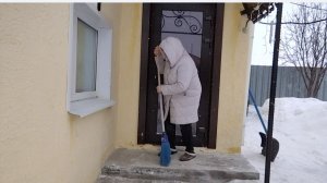 ЖИЗНЬ В СЕЛЕ:2 часть продолжение/ ПРИГОТОВИЛА СЕБЕ КАПУСТУ ЦВЕТНУЮ/ СНЕЖОК ПОШЕЛ