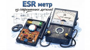 ESR метр из современных деталей своими руками