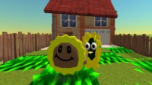 КАК СДЕЛАТЬ СКИН ДВОЙНОГО ПОДСОЛНУХА ИЗ РАСТЕНИЯ ПРОТИВ ЗОМБИ В ЧИКЕН ГАН