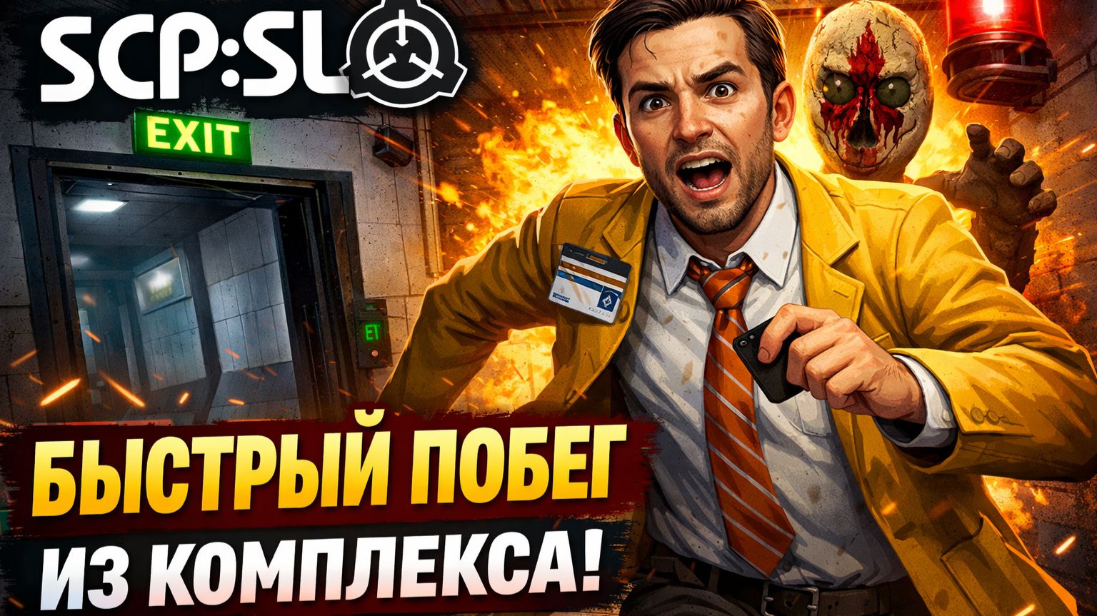 Побег из комплекса в SCP:SL