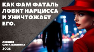 КАК ФАМ ФАТАЛЬ ЛОВИТ НАРЦИССА И УНИЧТОЖАЕТ ЕГО.