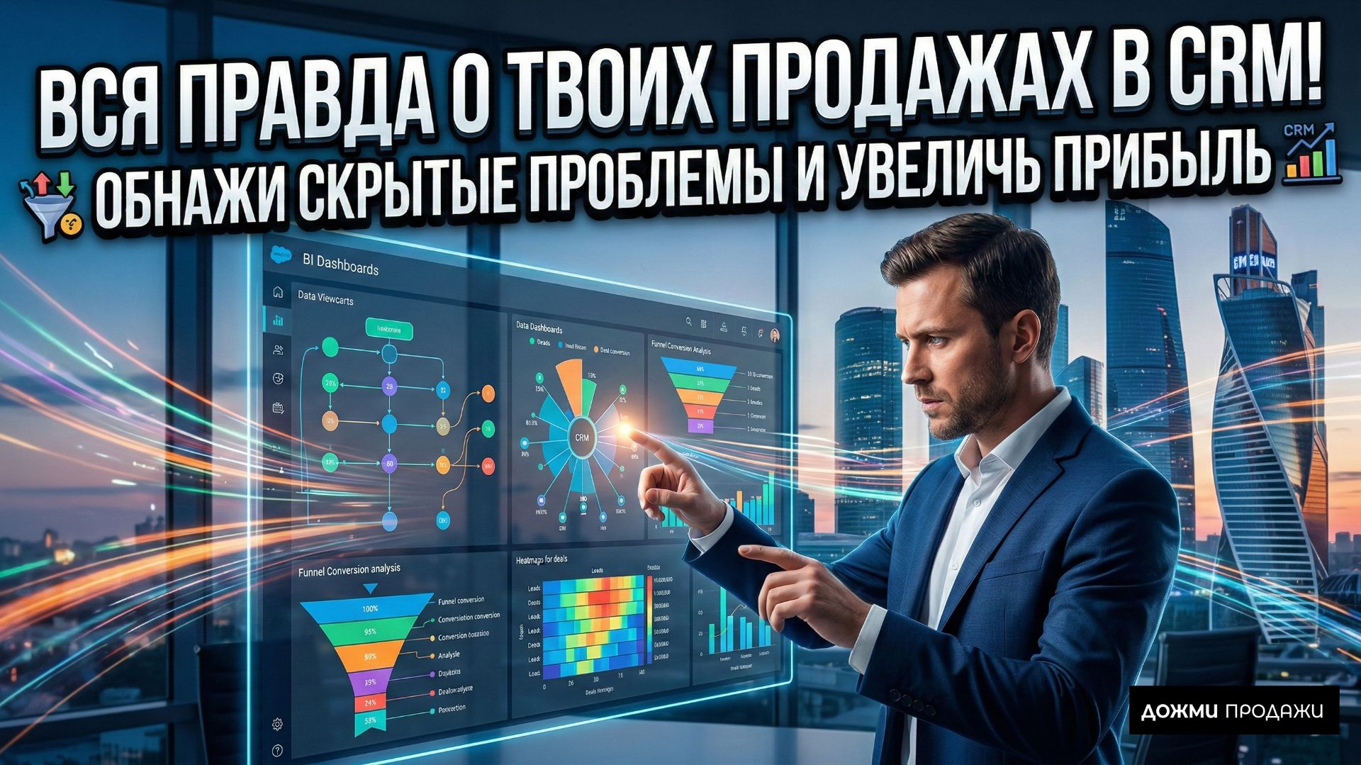 Отчёты, которые вскроют правду продаж: BI по лидам и сделкам #битрикс24 #crm #аналитика