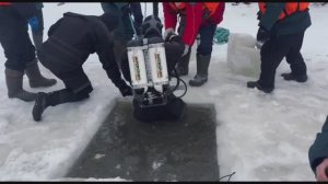 Работа совместной группировки водолазов г. Брянск р. Десна (27.01.2026)