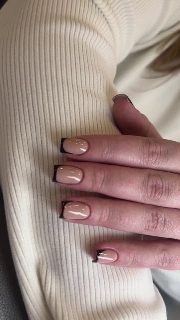 Черный френч