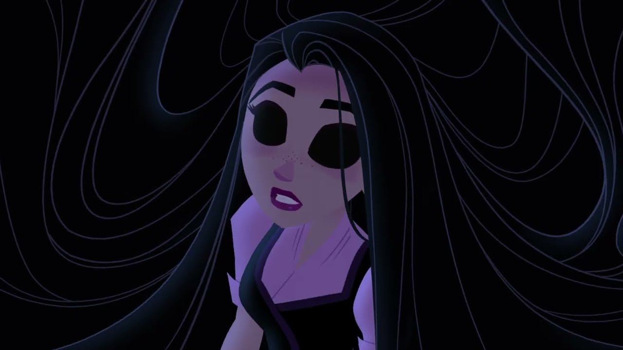 Рапунцель новая история Темное  заклинание 4k