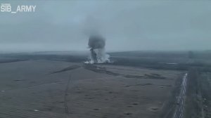 Удар трёхтонной бомбой по позиции украинских формирований в посадке на Покровском направлении