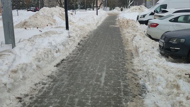 Сильный дождь в феврале! / Подмосковье накрыло сильным дождём / Погода