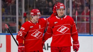 Хоккей. КХЛ. Спартак - Барыс 28.02.2026