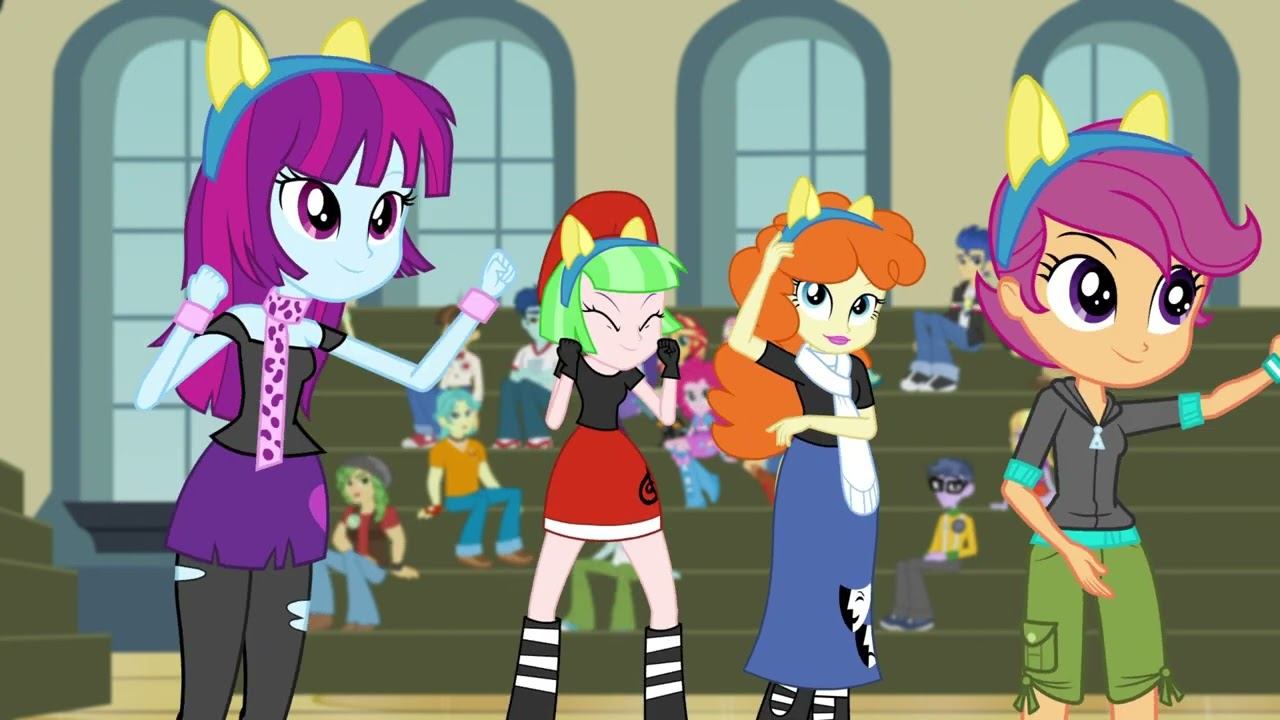 My Little Pony Девочки из Эквестрии: Игры дружбы Песня Слёт СШК CHS Rally Song
