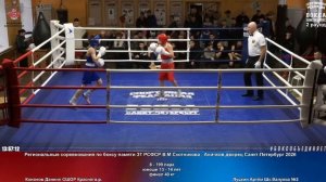 199 финал 40 кг Кононов Даниил СШОР Красногв.р. Луцкин Артём Шк.Валуева №2