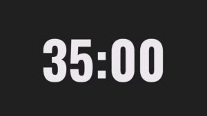 Таймер на 35 минут