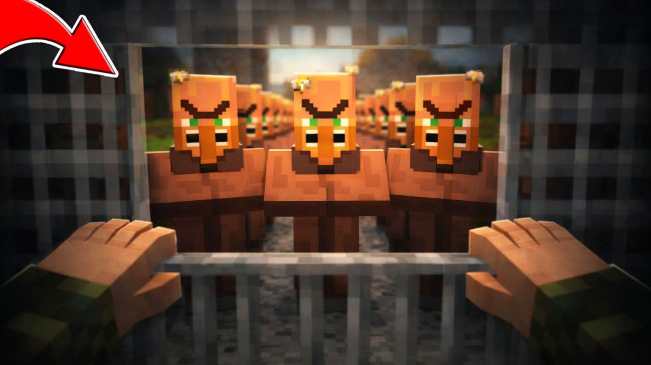 ЗА ЧТО ЖИТЕЛИ ПОСАДИЛИ МЕНЯ В ТЮРЬМУ В МАЙНКРАФТ В ДЕРЕВНЕ ЖИТЕЛЕЙ НОМЕР 13 смотреть онлайн