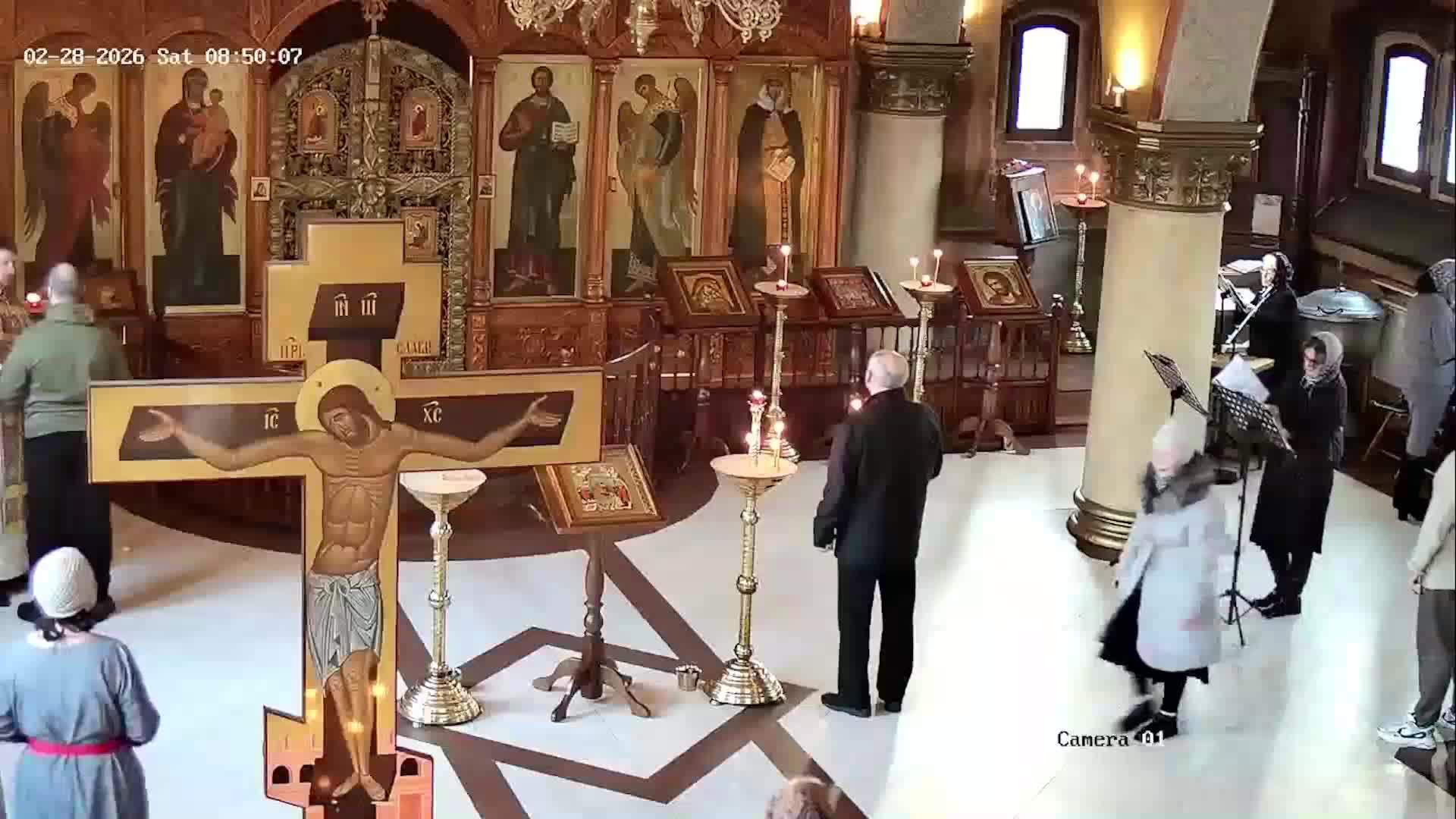 Божественная литургия Заупокойная лития 9.00, 28.02.2026г. смотреть онлайн
