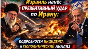🔥 ВЗРЫВ НА БЛИЖНЕМ ВОСТОКЕ! Израиль НАНЁС МОЩНЫЙ УДАР ПО ИРАНУ — США ПОДТВЕРДИЛИ УЧАСТИЕ!